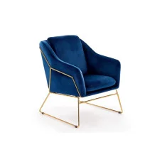 Armchair SOFT 3 dark blue